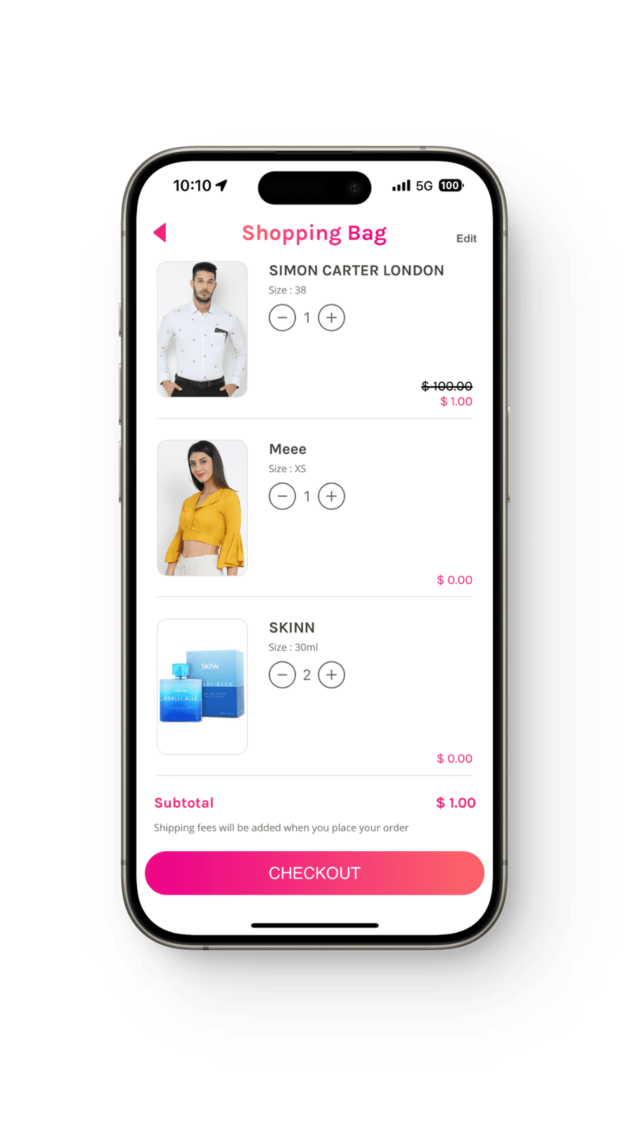 Create eCommerce Android and iOS App