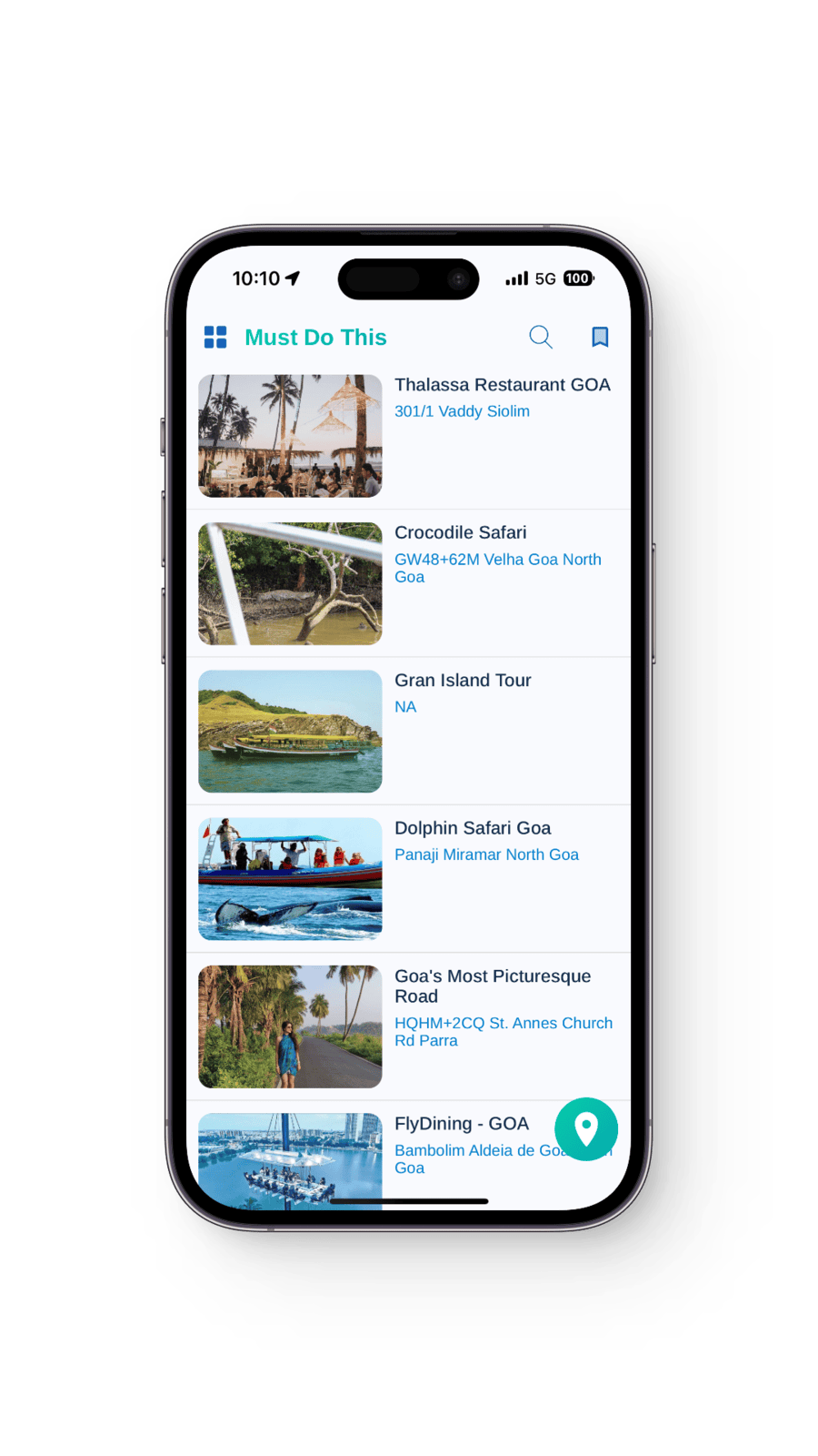 eCommerce App Navigation Menu