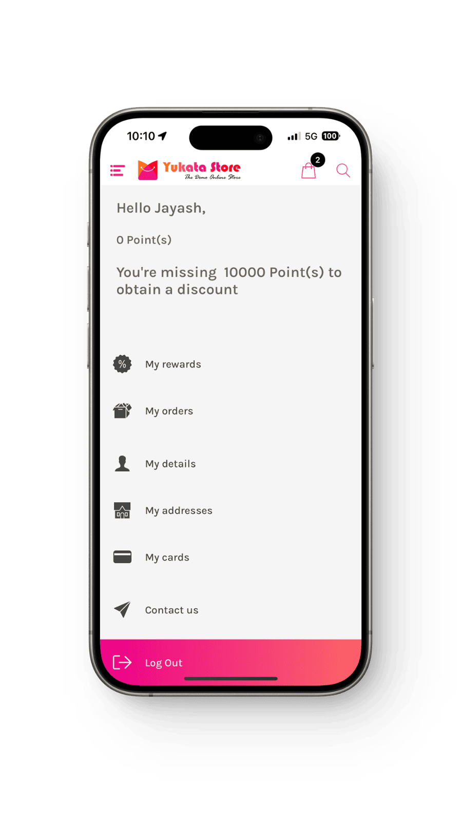 User Profile Page