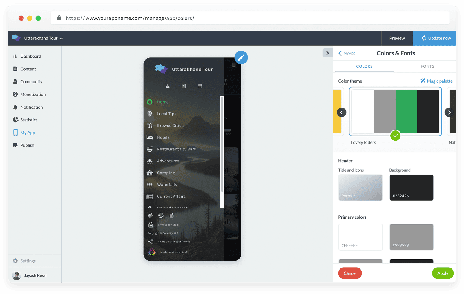My App Colors