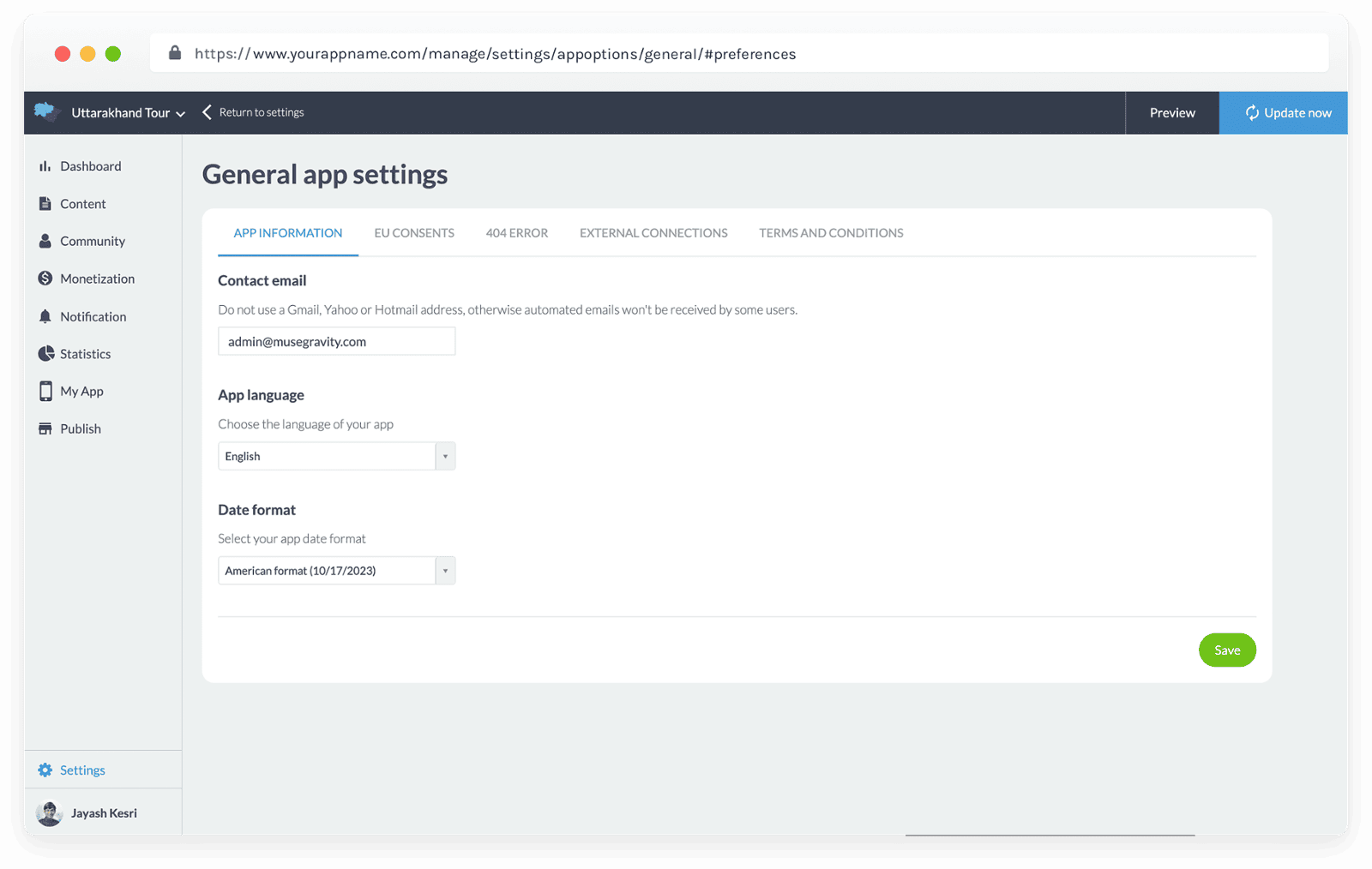 App Information